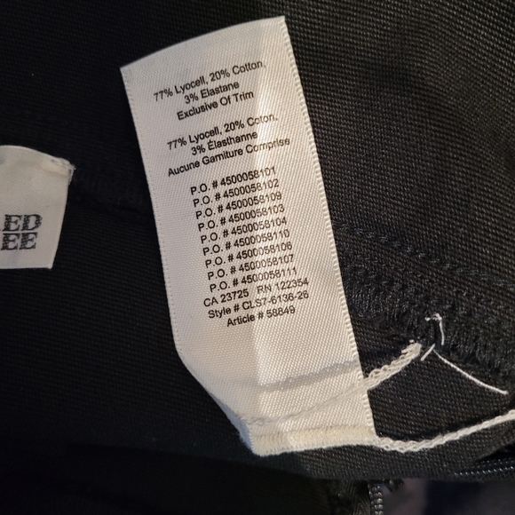 Wilfred Free High Rise Black Pant Lyocell Blend - Picture 8 of 8